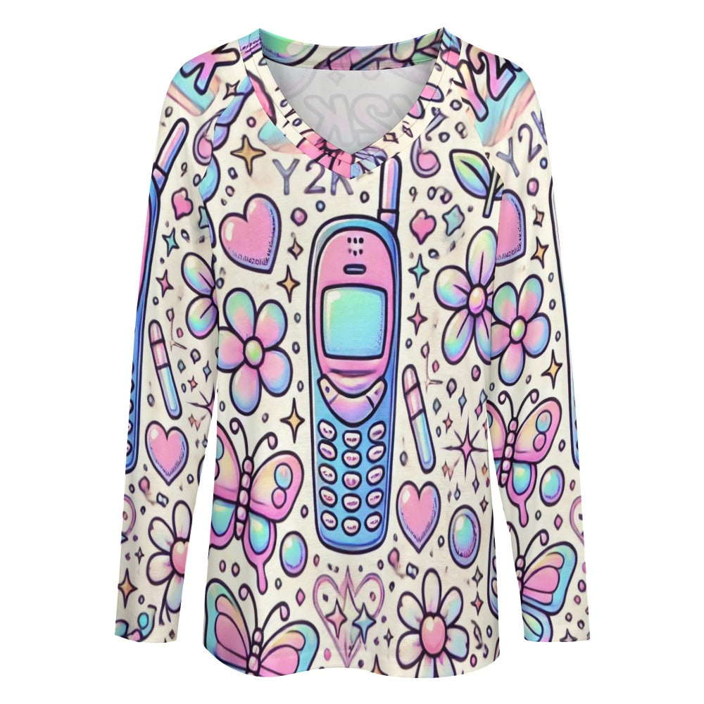 Women's Long sleeve loose tee