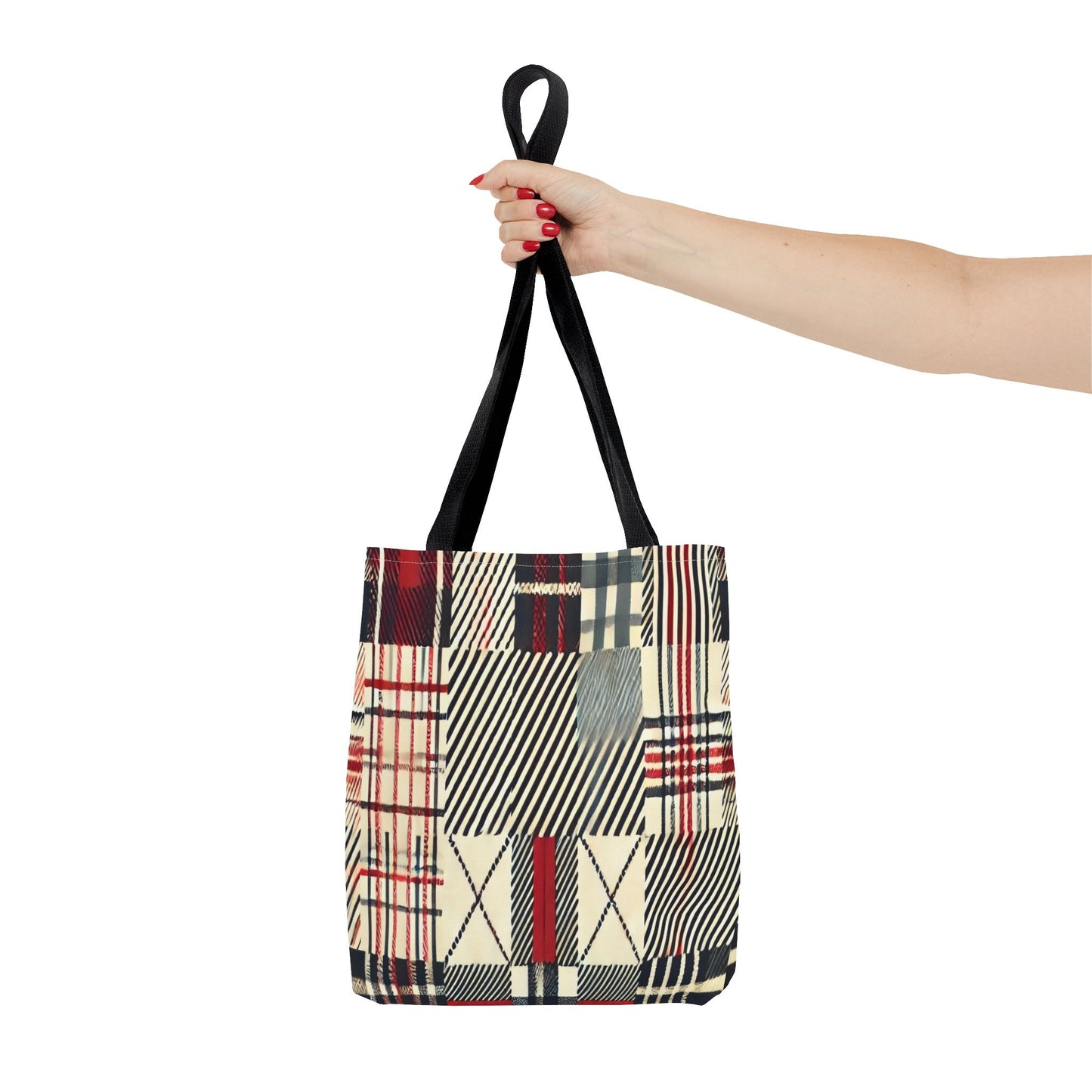 Chic Plaid Tote Bag | Casual Carryall, Fashion Accessory, Stylish Shopper, Gift for Her, Everyday Tote