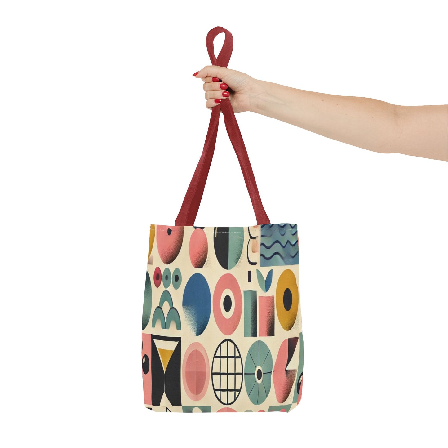 Chic Abstract Pattern Tote Bag - Stylish Reusable Shopping Bag, Eco-Friendly Gift, Beach Bag, Travel Tote, Versatile Accessory