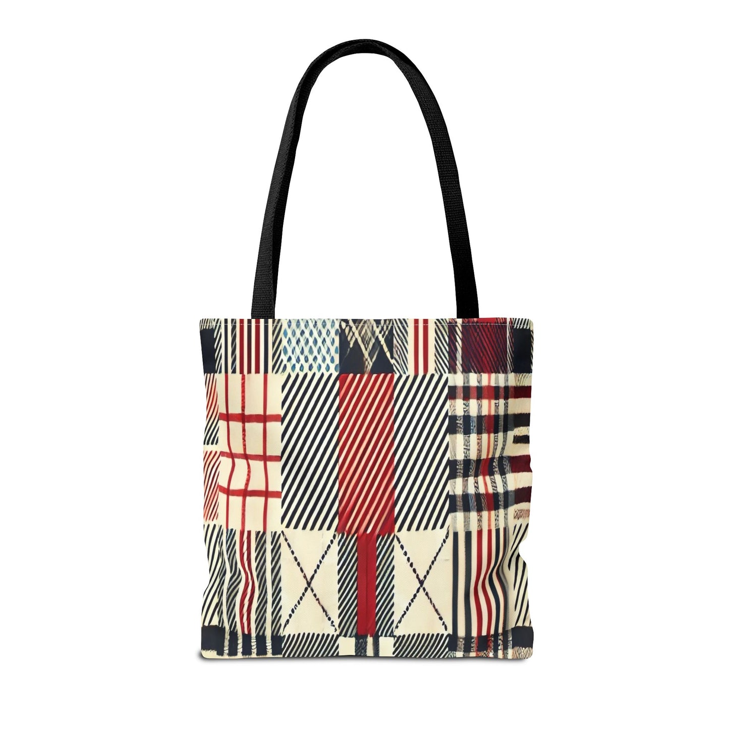 Chic Plaid Tote Bag | Casual Carryall, Fashion Accessory, Stylish Shopper, Gift for Her, Everyday Tote