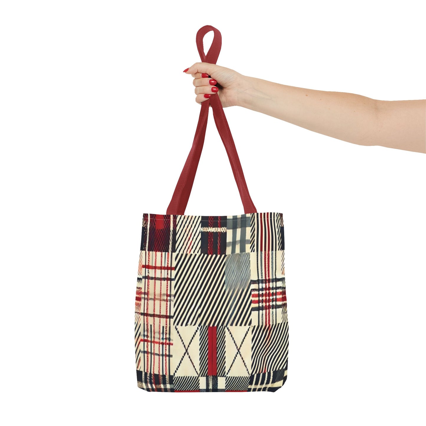 Chic Plaid Tote Bag | Casual Carryall, Fashion Accessory, Stylish Shopper, Gift for Her, Everyday Tote