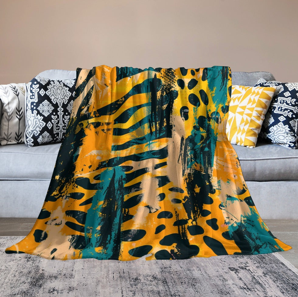 Ultra-Soft Flannel Blanket Multiple Sizes