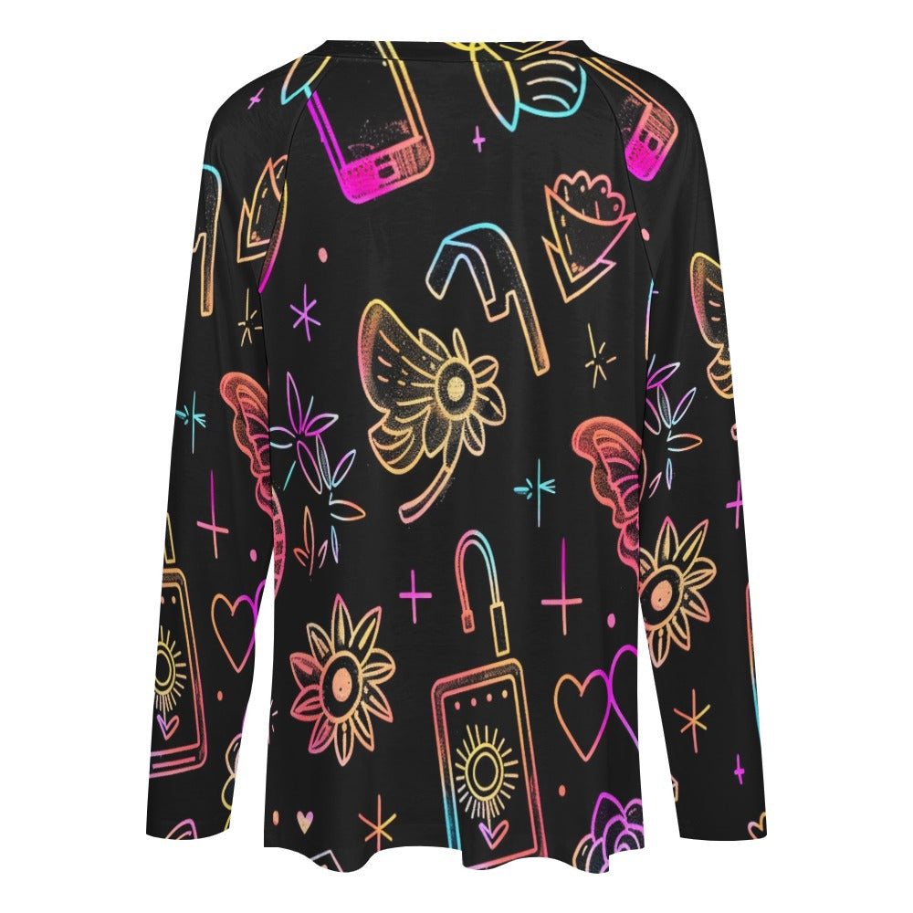 Women's Long sleeve loose tee