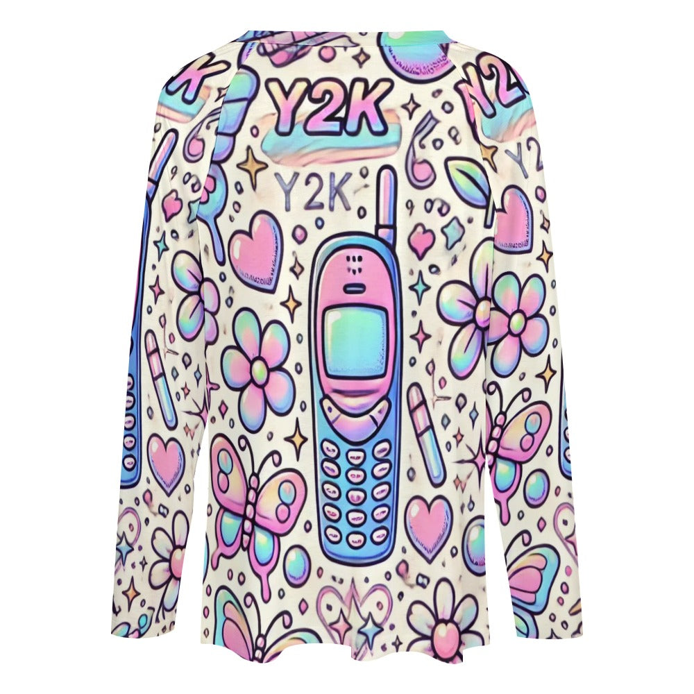 Women's Long sleeve loose tee