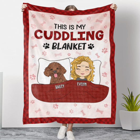 Personalized Cuddling Blanket for Pet Lovers