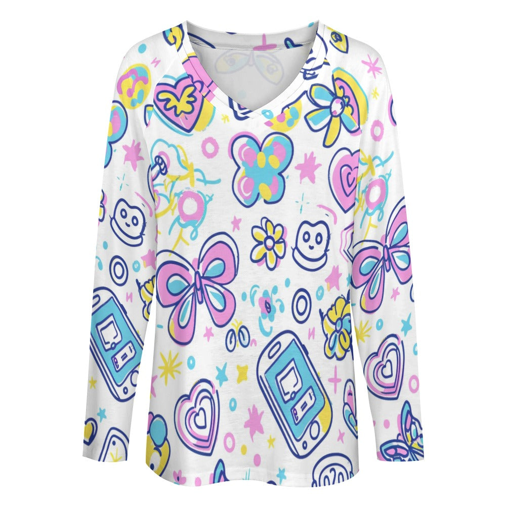 Women's Long sleeve loose tee