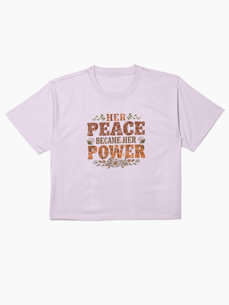Her peace Boxy T-Shirt