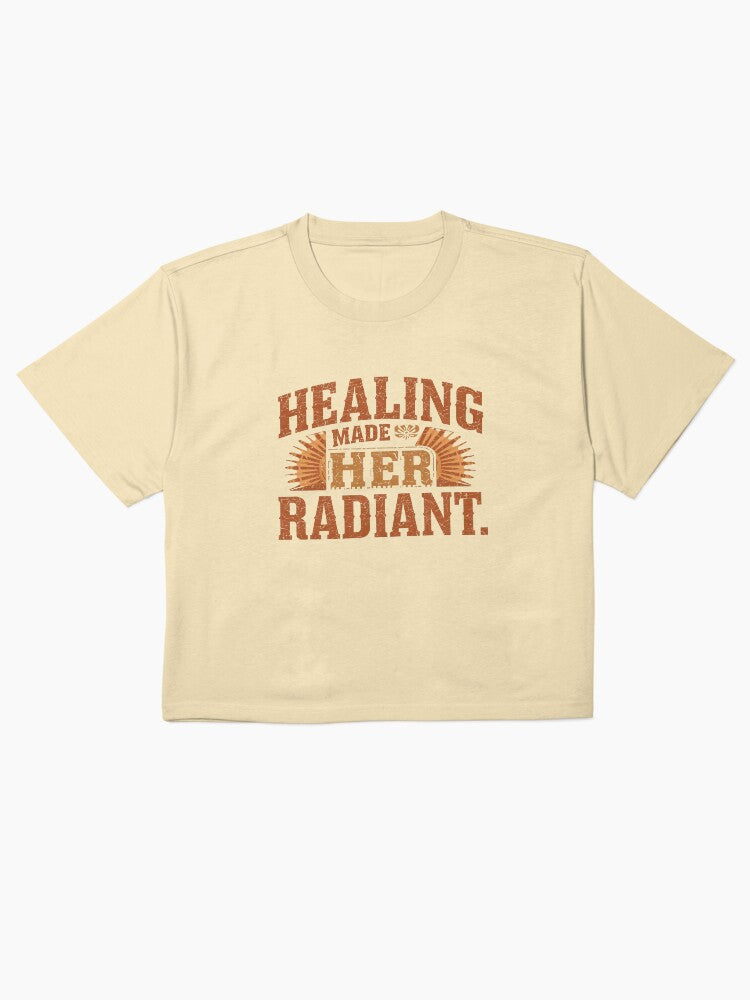 Healing made her radiant Boxy T-Shirt