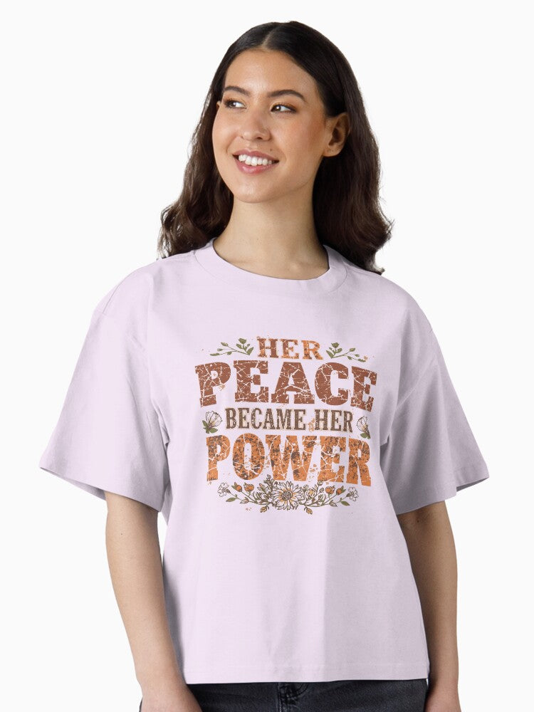 Her peace Boxy T-Shirt
