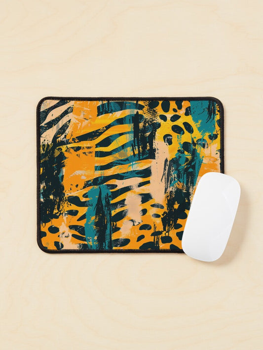 Savanna Graffiti Mouse Pad