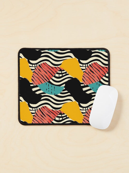 Waves of Colour & Motion Mouse Pad