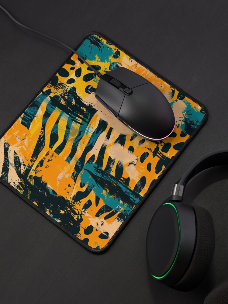 Savanna Graffiti Mouse Pad