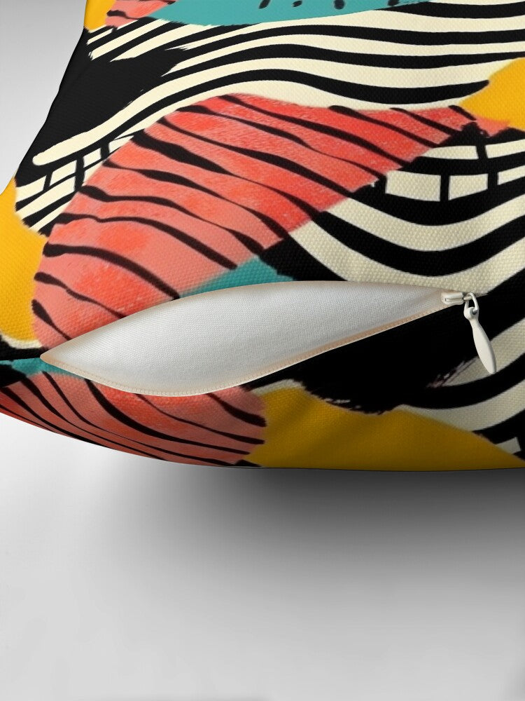 Waves of Colour & Motion Pillow